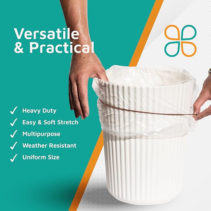 PlasticMill Rubber Bands - #33 Size - Brown Rubberbands - 1LB/500 Count.