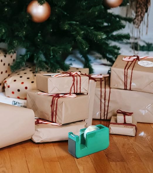 12 Rolls Transparent Tape Refills, Clear Tape Dispenser Refill Rolls, Glossy Gift Wrap Tapes for Office, School, Home, 3/4 x 1000 Inches