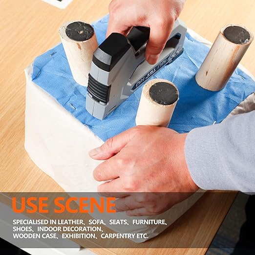 Heavy Duty T50 Staples 6000-Count 3 Sizes Includes: 5/16", 3/8", 1/2", 2000 Per Sizes, Galvanized Assorted Size Project Pack