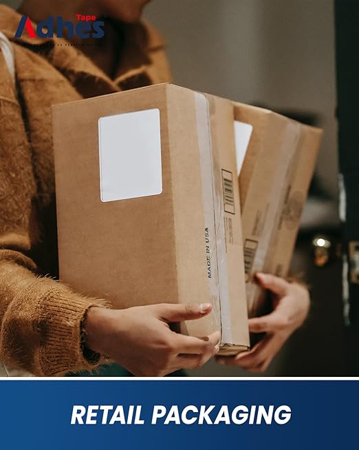 ADHES Heavy Duty Packing Tape, 30 Rolls, 1.88 Inch x 55 Yards, 2 mil Shipping Tape Refills, Packaging Tape, Box Tape for Moving, Shipping, Mailing and Sealing