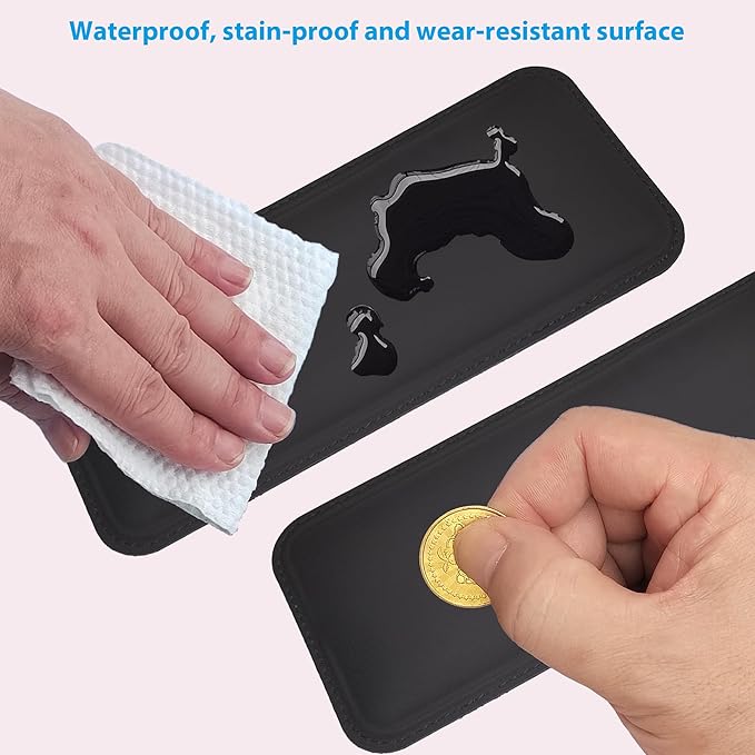 Wireless Keyboard and Mouse Combo with Keyboard Mouse Wrist Rest Pad - Ergonomic Design for Typing Pain Relief, Desk Pads Support Hand and Arm, 2.4G Stable Connection,Adjustable DPI