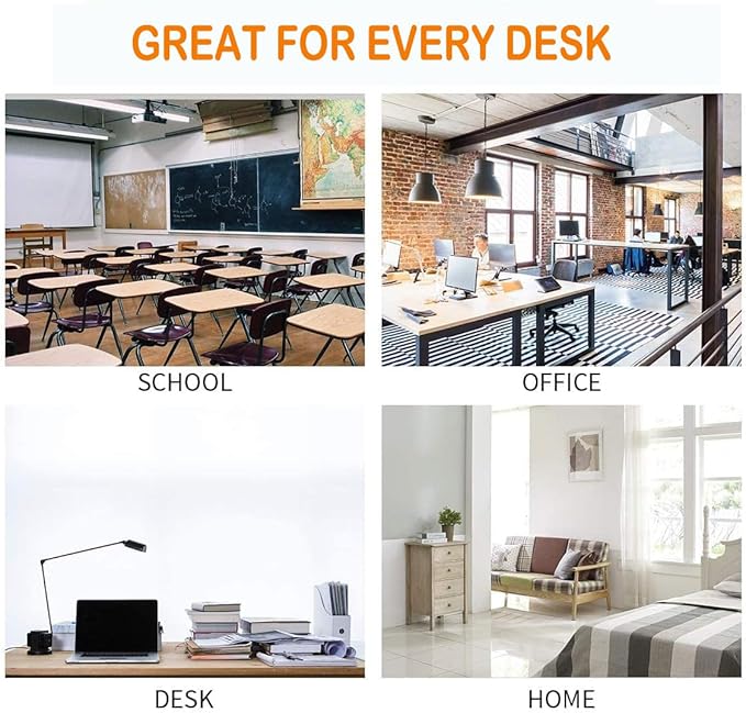 Desk Organizers and Accessories Set, Mesh Pen Holder,Office School Home Desktop Supplies for Clip Phone Sticky Notes,Mail, Caddy Storage Baskets(Black,5 Piece Set)