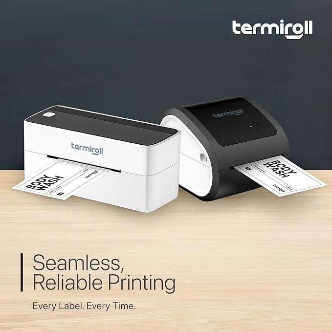 3x2 Thermal Label for Barcode, Price, Mailing & Name – 500 White Labels/Roll – Perforated – Compatible with Rollo, Zebra, iDPRT, Munbyn – Strong Adhesive, BPA-Free, Commercial Grade by Termiroll