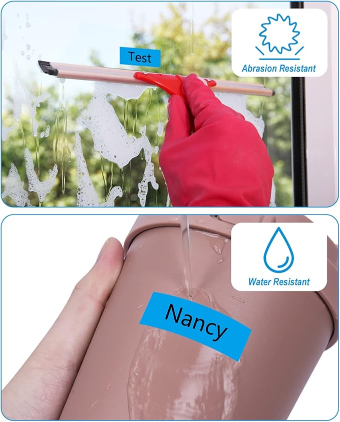 Weemay Compatible 3 Pack TZe-541 Replacement for Brother P-Touch Label Tape 18mm 0.7 Black on Blue 3/4 TZe TZ Tape TZ-541 TZ541 TZe541 for PT-D400AD PT-D610BT PT-D600 PT-D410 Printer, 0.7" x 26.2'