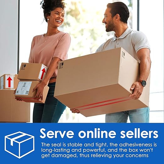 Packing Tape, 36 Rolls Clear Packing Tape 2 Inches Wide, 65 Yards Per Roll, for Shipping Tape, Packaging Tape, Moving Tape & Sealing Tape.