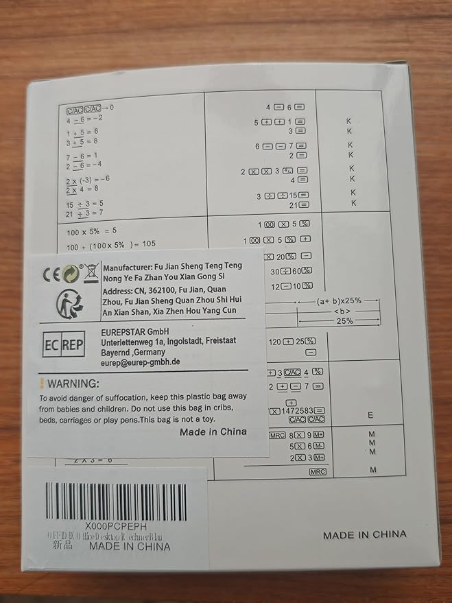 OFFIDIX Office Desktop Calculator, Solar and Battery Dual Power Electronic Calculator Portable 12 Digit Large LCD Display Calculator, Blue