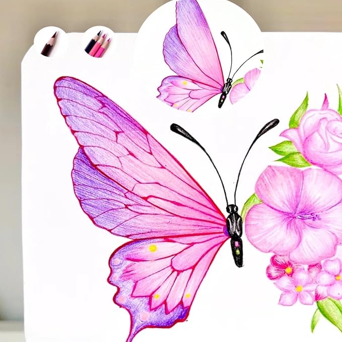 72 Colored Pencils for Adult Coloring Books, Professional Coloring Pencils Set, Art Supplies for Drawing, Sketching, Gifts for Teens