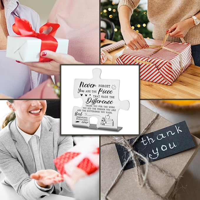 Thank You Appreciation Gifts for Coworkers, Boss, Women, Men, Nurse, Mentor Teacher. Going Away Gift Retirement Gift for Employee, Inspirational Motivational Quote Decorative Signs Plaques WDD7