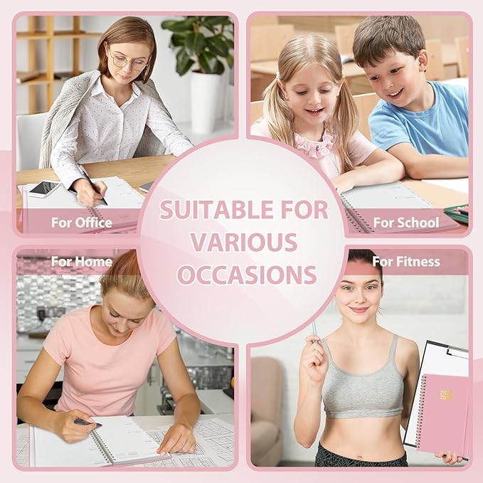 Planner 2025-2026, Weekly and Monthly Calendar Academic Planner (July 2025 - June 2026), Hardcover Teacher School Student Agenda with Tabs, Ideal for School Office Supplies, A5 (6.3" x 8.5")