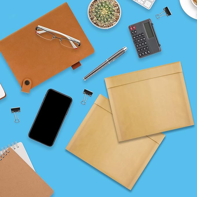 ABC PACK & SUPPLY Brown Kraft Bubble Mailer Envelopes, 7.25 x 7 Inches. 250 Pack Mail Padded Envelopes Self Seal. Kraft Bubble Mailers. Tear-Resistant Mailing Envelope Padded. Sturdy Paper Mailer