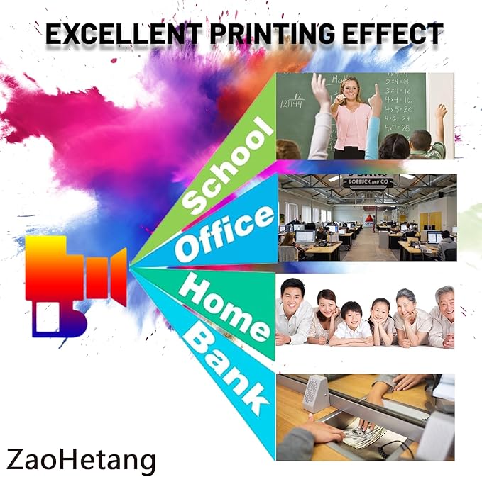 MX-60NT MX-61NT Toner Cartridges Set(61NTBA 61NTCA 61NTMA 61NTYA) Compatible for Sharp MX-2651 MX-3051 MX-3071 MX-3551 MX-3571 MX-4051 MX-4071 Printer