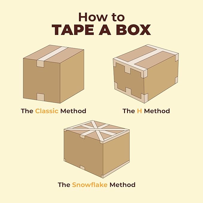 The Boxery 8"x4"x4" Brown/Kraft Corrugated Cardboard Shipping Boxes 100-Pack | Mailing, Packing, Moving & Storage for Business/Home – Durable - Eco-Friendly, Recyclable - Made in the USA