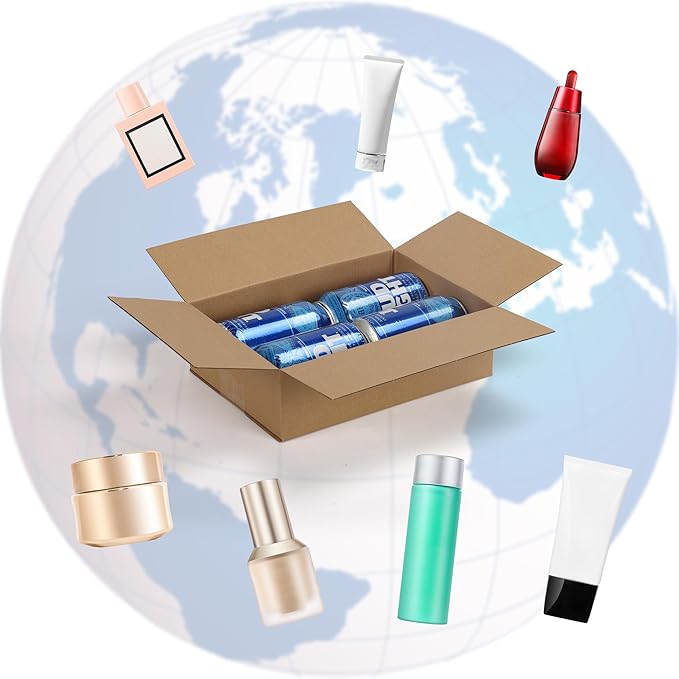 CRUGLA 40 Packs 10x7x3 Shipping Boxes for Small Business, Corrugated Cardboard Boxes Bulk for Shipping Packing Mailing