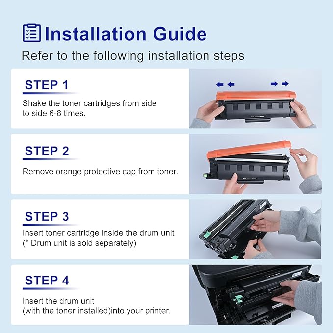TOKYOINK Compatible TN830XL Toner Replacement for Brother TN830XL TN830 XL Toner use with HL-L2460DW HL-L2405W HL-L2480DW HL-L2400D MFC-L2820DW MFC-L2820DW XL DCP-L2640DW Printer (2 Pack Black)