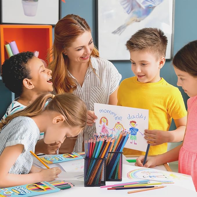 480 Count Colored Pencils Bulk, 40 Packs Colored Pencils for Kids 12 Colors, Pre-sharpened Coloring Pencils for Adults, Bulk School Supplies for Teachers, Back to School Supplies, Classroom Prizes