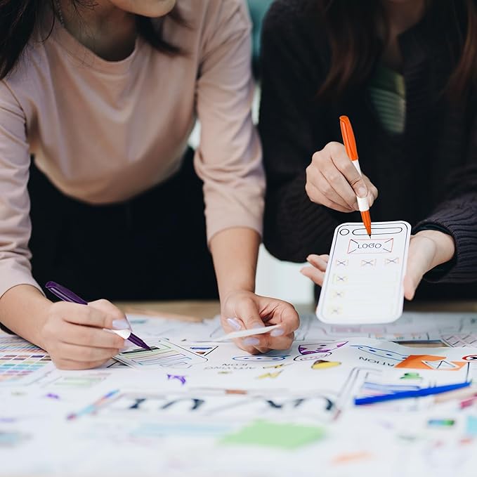 72 Pack 0.4mm Ultra Fine Point Permanent Marker Bulk, Fine Tip Permanent Markers Set, Quick Dry, Waterproof, Durable, Works on Paper, Glass, Ceramic, Plastic, Wood, Rock, Metal (12 Colors)