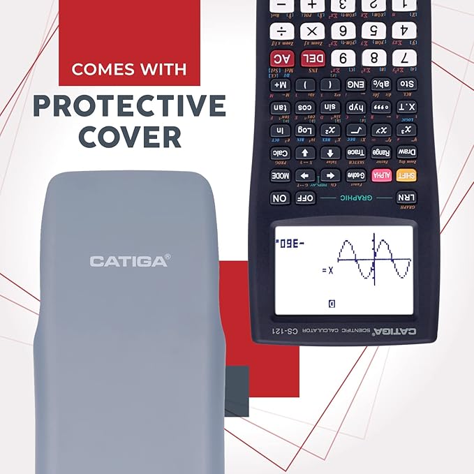 Scientific Calculator with Graphic Functions - Multiple Modes with Intuitive Interface - Perfect for Beginner and Advanced Courses, High School or College