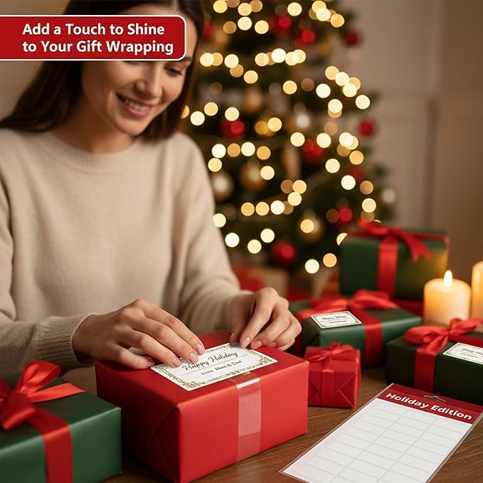 Printable Address Labels 1" x 2-5/8",300 Total (30 per Sheet),Personalized Return Address,Mailing Labels,Custom Stickers for Envelopes & Packages