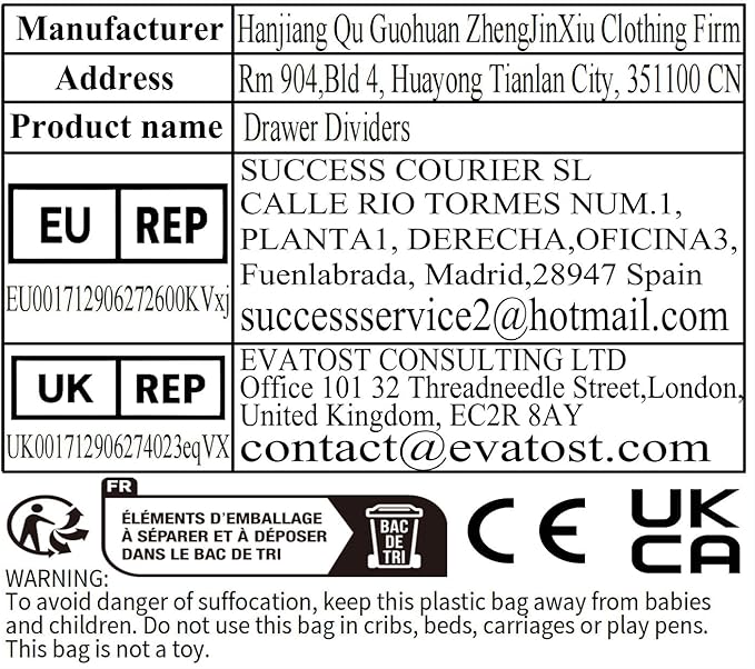 18Pcs Drawer Dividers, Adjustable Drawer Organizer for Socks, Underwear, Makeup, Can Help Tidy Kitchen, Bedroom, Dresser White