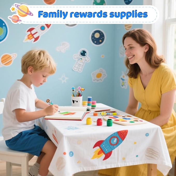 CZWZ 30Pcs Mini Multicolor Pens in One 4-in-1 Cute Pens Bulk for Kids, Ballpoint Pen for Birthdays and Children's Parties, Fun Gifts Assorted Ink Kawaii Pen(Space)