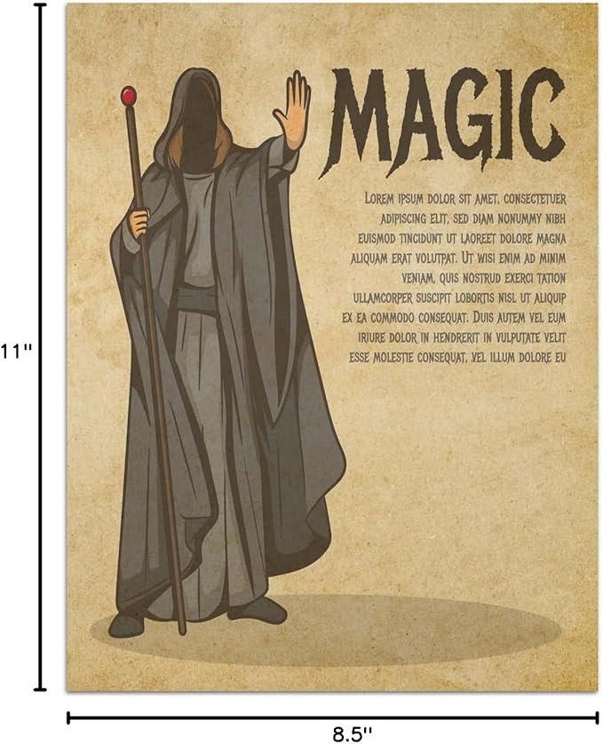 Cheericome Vintage Antique Letterhead Paper, 200 Sheets Double-Sided, 8.5" x 11", Victorian Style, Vintage Color