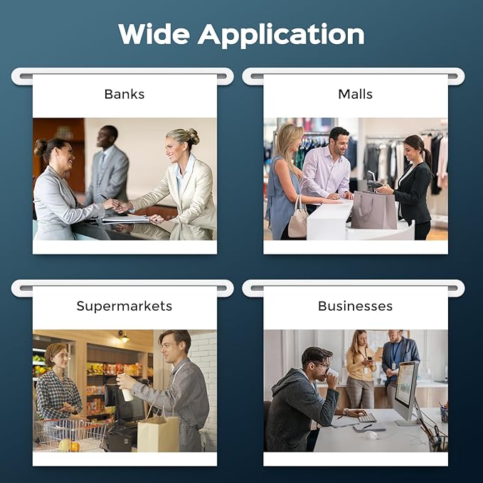 Bonvoisin Money Counter Machine Mixed Denomination, Cash Counter Machine with Counterfeit Detection, Bill Counter with Batch, ADD and Count Mode