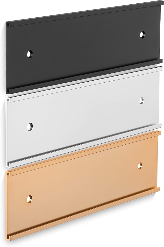 Providence Engraving Personalized Desk Name Plates - Custom Office Wall or Desk Name Plates With Aluminum Holder With Two Lines of Laser Engraved Text, 2" x 10"