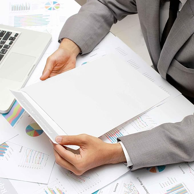 ValBox 10x13 Self Seal Catalog Envelopes 150 Packs Large White Envelopes with Peel and Seal Flap for Mailing, Organizing and Storage