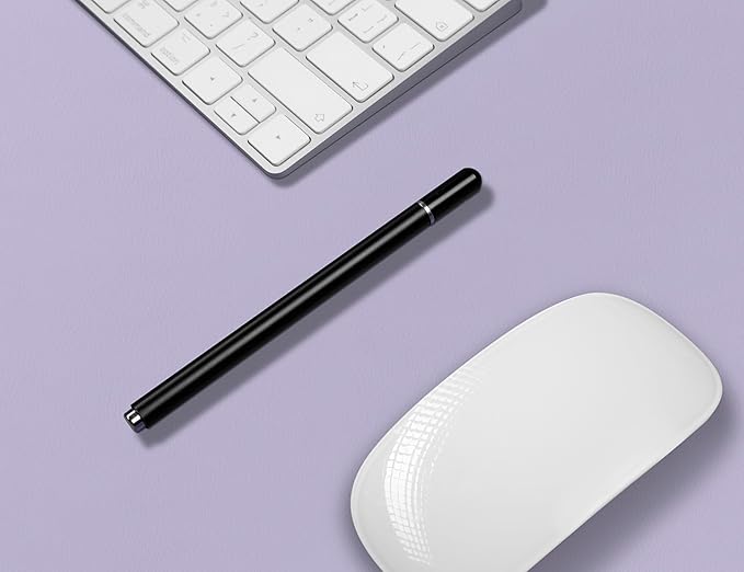 Leather Desk Pad Protector, Mouse Pad, Non-slip Computer Mat, PU Leather Office Mat for Home & Office, Waterproof Laptop Desk Blotter for Keyboard and Mouse, Violet Tulip (13.7''X23.6'')