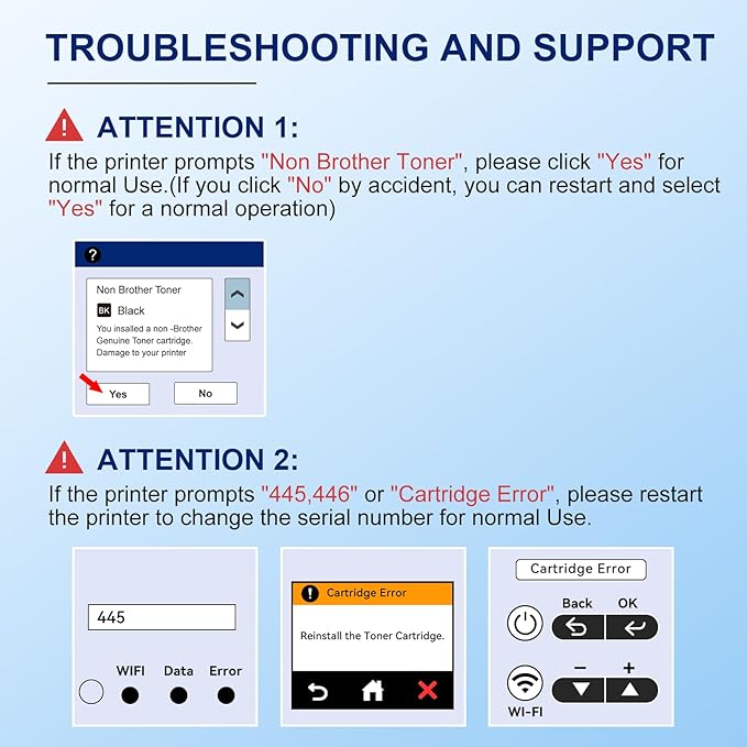 TEINO Compatible TN830XL Toner Cartridge Replacement for Brother TN830XL TN830 XL TN 830 Toner for HL-L2460DW DCP-L2640DW HL-L2420DW HL-L2405W MFC-L2820DW HL-L2480DW HL-L2400D Printer (Black,2 Pack)