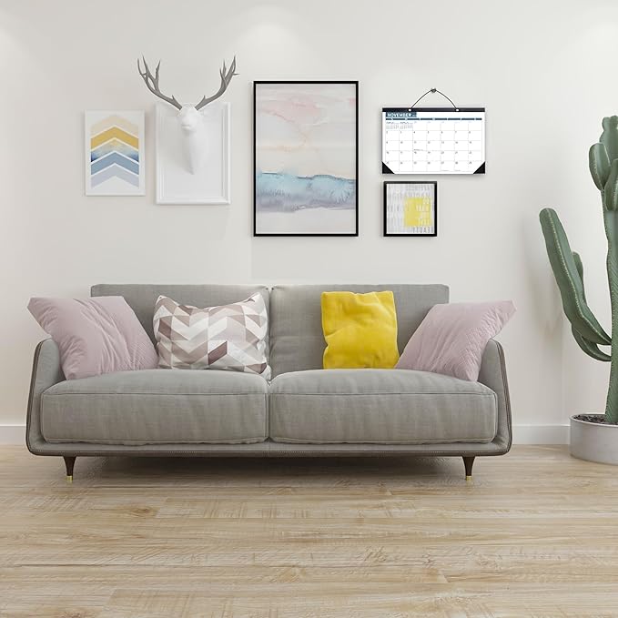 Desk Calendar 2025 Wall Calendars, July 2025 - December 2026 Monthly Planner Paper Office Desktop 17"X 12", Months, Planning and Organizing Home, School, Office, Holiday, Vacation