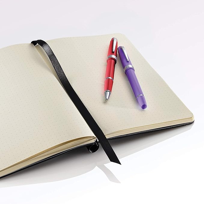 Cross Bailey Light Refillable Rollerball Pen Presented in a Everyday Gift Box - Medium Point, Black Ink, Polished Coral