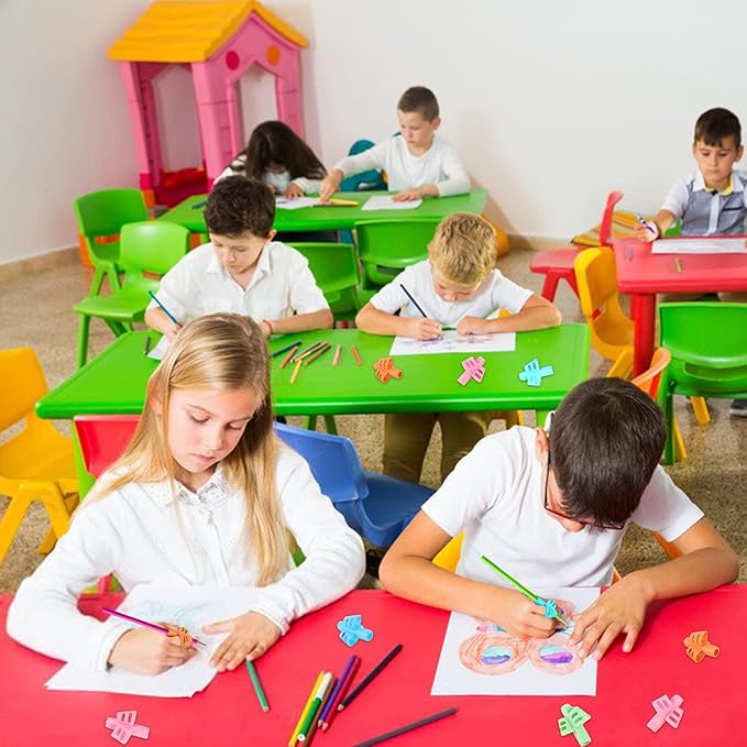 SANNIX 16 PCS Pencil Finger Grips for Kids Handwriting Grip Posture Correction Training Pen Writing Aid Tool for Kids Toddler Preschool Children Adults Students Special Needs