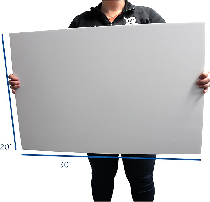 Flipside Products 20" x 30" White Foam Board, Arts and Crafts, 3/16" Thick, Presentations, Signboards, Backing Board, Display, Pack of 25