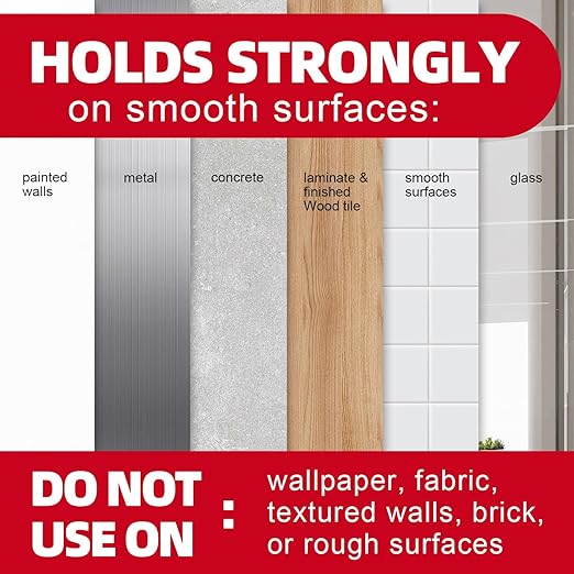 Double Sided Foam Tape Heavy Duty, Removable Damage Free Adhesive Tape, Residue Free Tape Picture Hanging Adhesive Strips Suitable for Indoor and Outdoor Installation Home Office(1.57" x 22Ft)