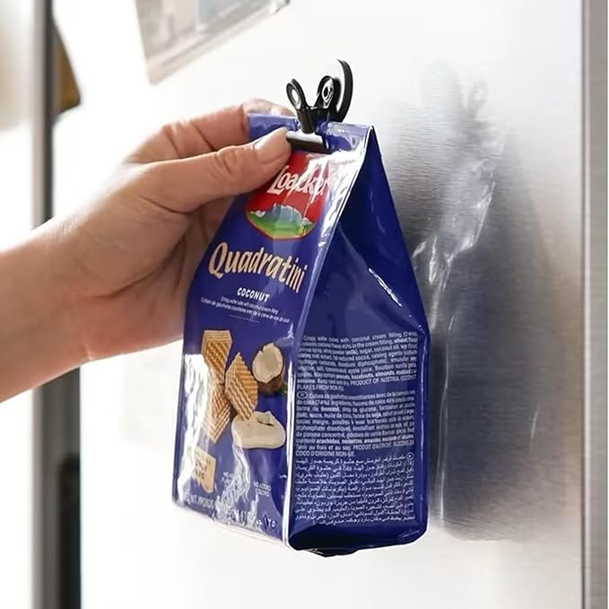 Strong Magnetic Clips, 10 Pack, 1.57 Inch, 40 mm, Sliver, Heavy Duty Refrigerator Magnet Clips, Large Clip Magnets, Office Supplies, Photo Displays