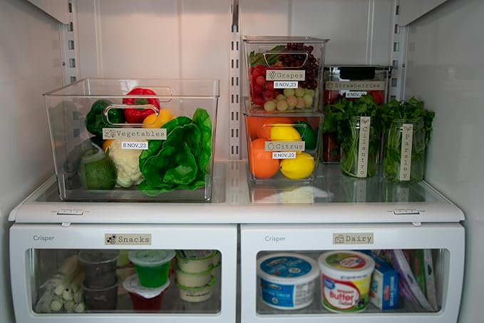 Epson LABELWORKS 218BMBEPX Genuine PET (Polyester) Tape Cartridge - Black on Matte Beige Designer Craft Label Maker Tape - 3/4" (18MM) Wide, 26'