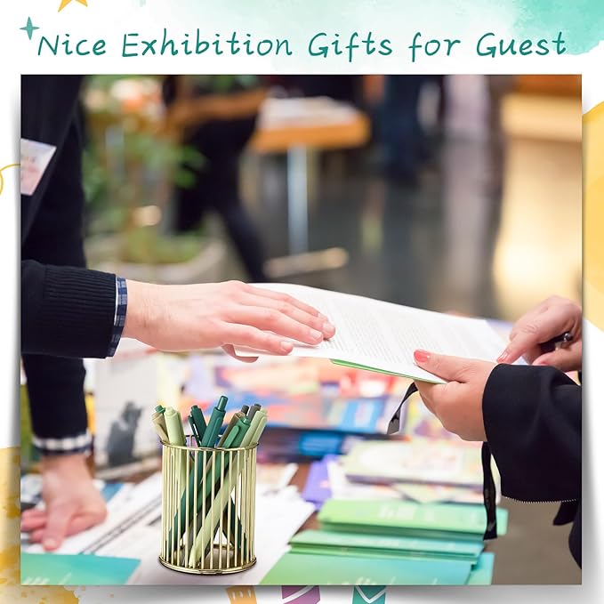 100 Pcs Ballpoint Pens Bulk Retractable Writing 1. 0 mm Black Ink Cute Pens Smooth Writing Color Fancy Gift for Teacher Student Employee Office School Home Baby Shower Supplies (Morandi)