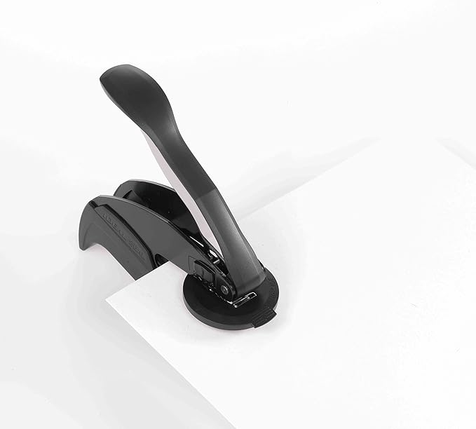 MaxMark Notary Seal Round Embosser for Texas State - Includes Gold Burst Seal Labels (50 Count)