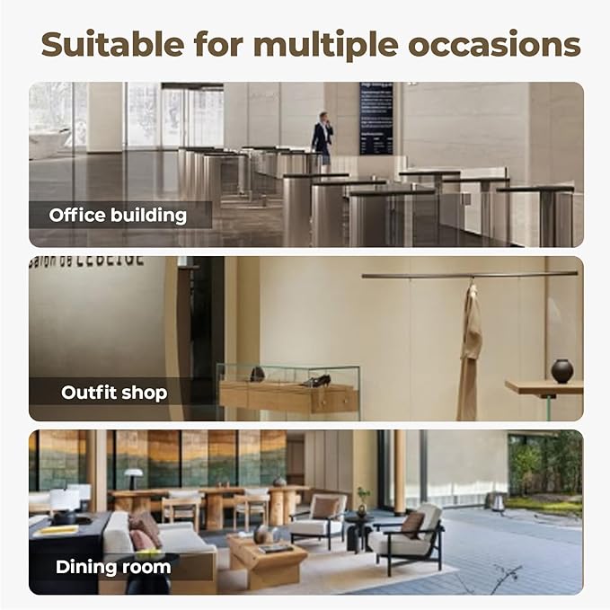 Modern Reception Desk Front Desk with LED Strip Lighting, Lockable Drawers, and Versatile Storage for Office, Checkout (White Maple/Regular Type, 86.61" L*23.62" W*39.37" H)