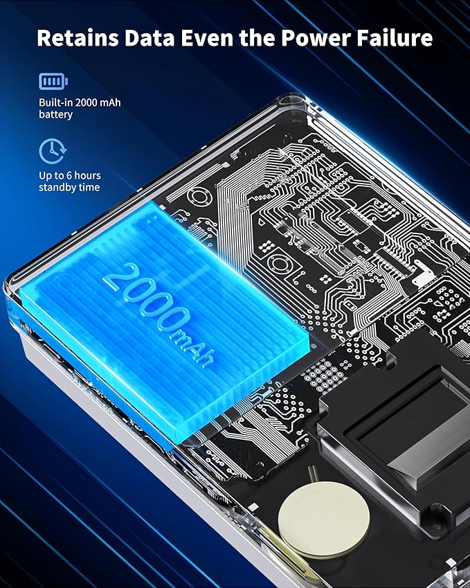 NGTeco Cloud Time Clock for Employees Small Business, Fingerprint+Card Time Clocks With Battery, 2.4G & 5G WiFi Times Clock Punch Machine with Remote Control Software & iOS/Android App (0 Monthly Fee)