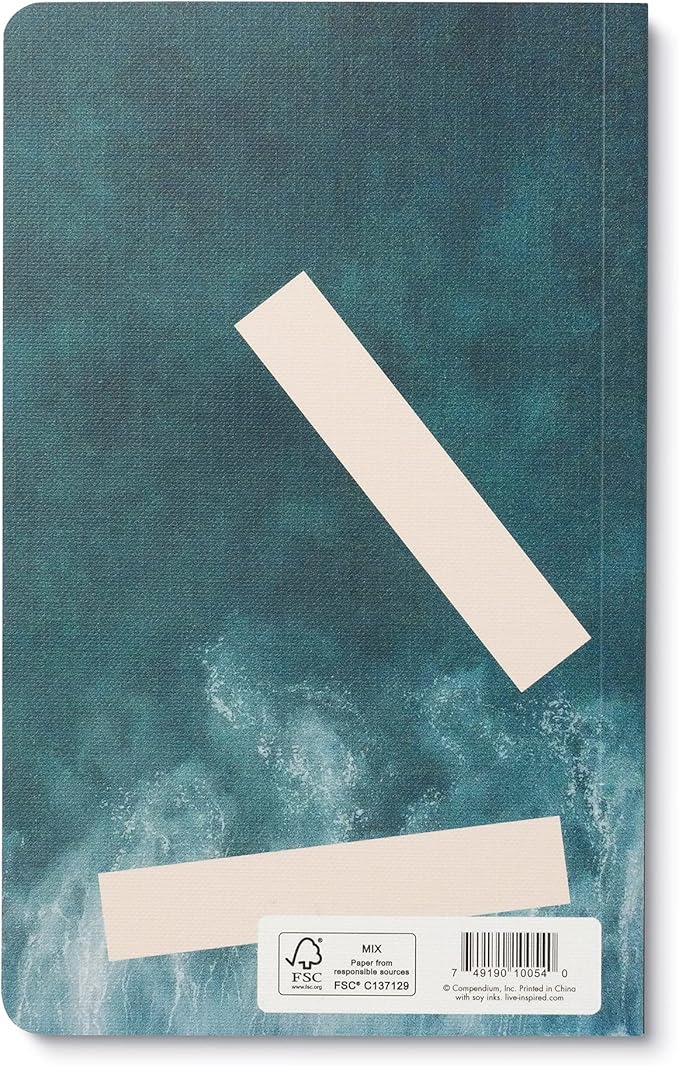 Compendium Softcover Journal - To exist is to change… to go on creating oneself endlessly. – A Write Now Journal with 128 Lined Pages, 5″W x 8″H