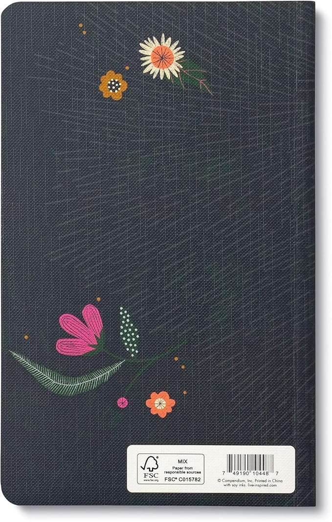 Compendium Softcover Journal - We can begin by doing small things. – A Write Now Journal with 128 Lined Pages, 5”W x 8”H