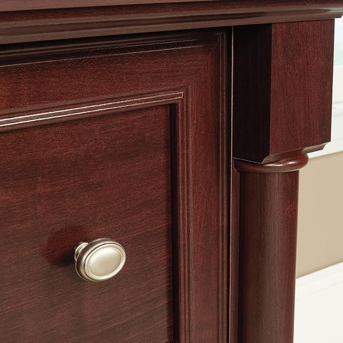 Sauder Palladia File Cabinet with 2 Drawers, Safety Mechanism, Lateral File Cabinet - Select Cherry Finish