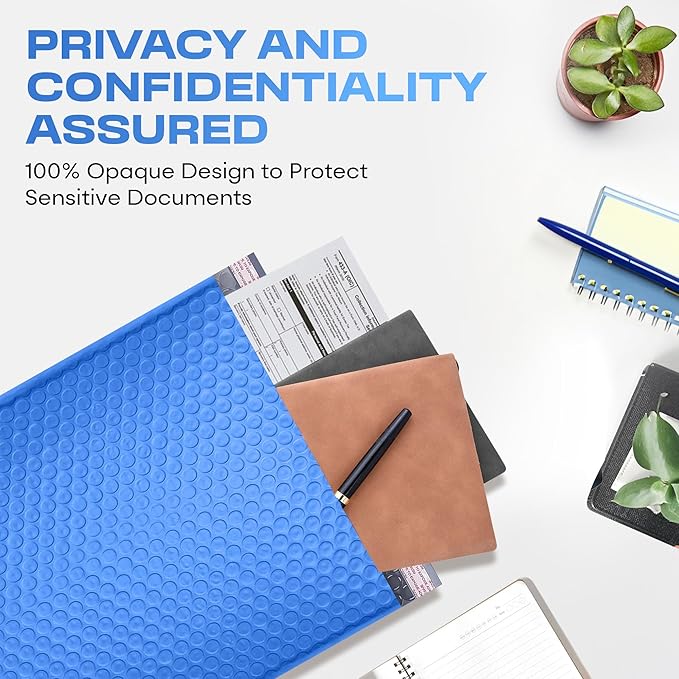 Royal Blue Small Poly Bubble Mailers 6x10 inch #0 | Self Seal Padded Envelopes | Cushioned Bubble Mailer | Usable Size 6x9 | WaterProof | Lightweight mailing Shipping Bags | 500 Pack Bulk