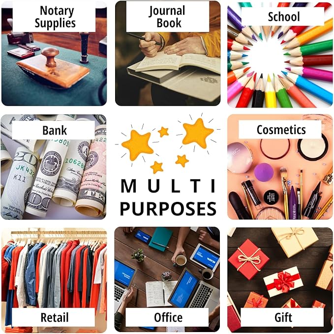 Yellow Notary Bag with Lock | 14x11 inch | Zipper Supplies Bag | Locking Document Case for Notary Kit, Stamp, Embosser, Ink Pad, and Valuables