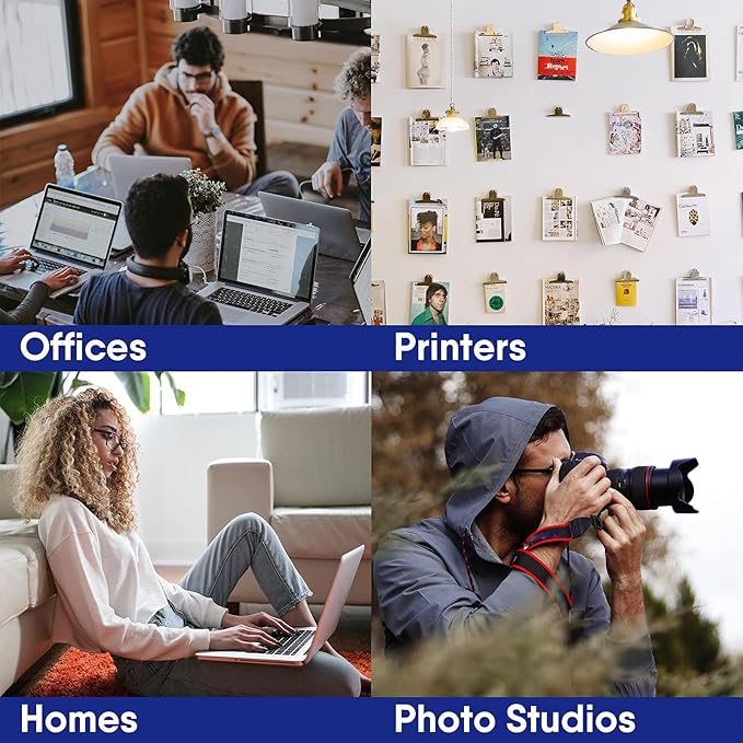 Paper Cutter Trimmer for Office&Crafts, Heavy Duty Guillotine Paper Trimmer with Portable Base Design/Safety Protection and Blade Lock, Paper Cutter 12 Sheets, Cardstock/Laminate (Pink)