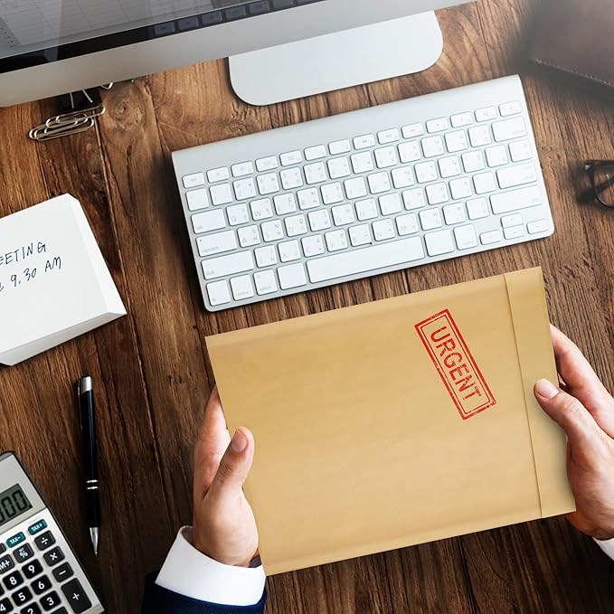 ABC PACK & SUPPLY Brown Kraft Bubble Mailer Envelopes, 7.25 x 11 Inches. 200 Pack Mail Padded Envelopes Self Seal. Kraft Bubble Mailers. Tear-Resistant Mailing Envelope Padded. Sturdy Paper Mailer