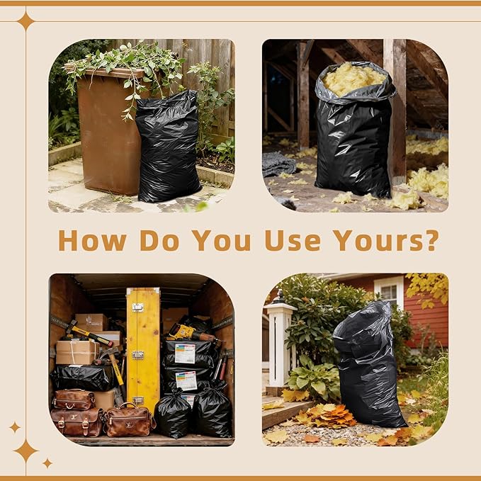 Fuxury 250 Pcs 24x36" Poly Mailers,Waterproof Mailing Envelopes for Clothing, Strong Adhesive Poly Shipping Postage Bags for Small Business(Black)