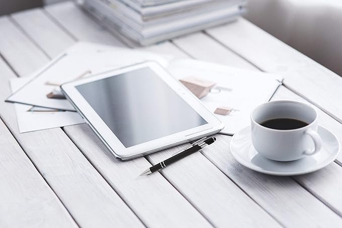 Up to 500 Pcs Custom Pens Bulk | Rainbow of Colors | Soft-Touch Metal Black Ink Personalized with Name or Message (Black, 100 pcs)